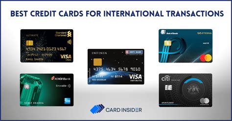 best cards for overseas transactions.